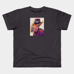 Steampunk Donkey Kids T-Shirt